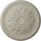 Ekena Millwork Luton Ceiling Medallion (Fits Canopies up to 1 1/8"), 15 3/4"OD x 5/8"P, Pot of Cream Crackle CM16LUPCC - alternate 1